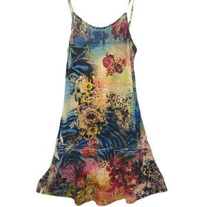 CYN by Cynthia Mehro Womens Vintage Y2K Midi Dress